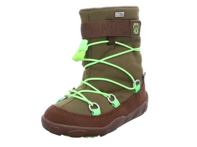 Produktbild von Affenzahn Snowboot Econyl Green Olive 29