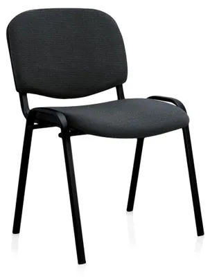 Produktbild von Besucherstuhl, Metall, 41,5 x 54,5 x 78 cm, grau