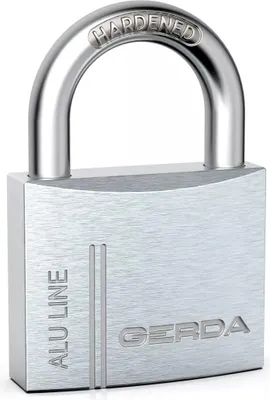 Zdjęcie produktu dla Kłódka aluminiowa z uszczelką Kap S40 - Mp Klo 62749