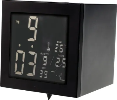 Obrázok produktu pre Meteostanica plastová MPM C02.2593.90, čierna