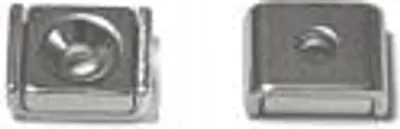 Produktbild von Magnetplattenhalter mit Loch für UMP 10x13,5x5 N Schraube 10 Stück, Extrem stark, Magnettafeln, Kühlschränke, Whiteboards, DIY
