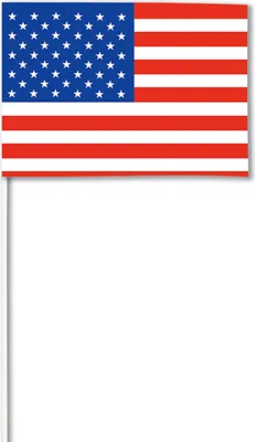 Obrázek produktu pro Papírová vlajka USA 14 x 21 cm - univerzální velikost