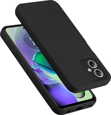 Produktbild von Cadorabo Hülle für Motorola Moto G54 Hülle Silikon Handyhülle Case aus flüssigem Silikon, Kratzfeste und stoßfeste Schutzhülle für Motorola Moto G54