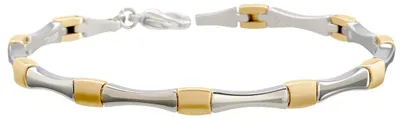 Immagine prodotto di Bracciale Boccia 03037-04 Titanio parzialmente placcato oro circa 20 cm