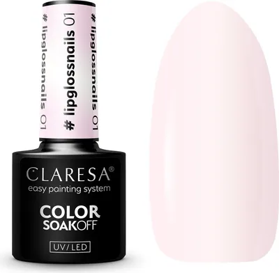 Obrázok produktu pre Claresa Hybridný lak na nechty LIPGLOSSNAILS 1