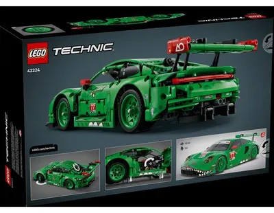 Productafbeelding van LEGO Technic 42224 Porsche 911 GT3 R REXY AO Racing Car - Toy for ages 11+ - Gift