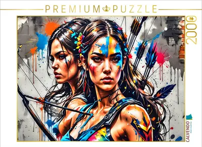 Produktbild von CALVENDO Puzzle Schütze | 2000 Teile Lege-Größe 90x67cm Foto-Puzzle für glückliche Stunden