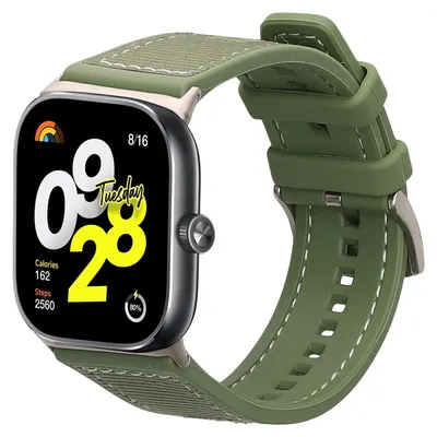 Produktbild von kwmobile Armband kompatibel mit Xiaomi Smart Band 8 Pro / Band 9 Pro / Redmi Watch 5 / Redmi Watch 4 Band - Aus Nylon und Silikon - Fitnesstracker