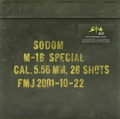 Zdjęcie produktu dla Sodom - M-16 (20th Anniversary Edition) (4 LP Box Set)