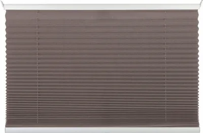 Produktbild von Plissee - Taupe - 100 x 130 cm - Klemmträger