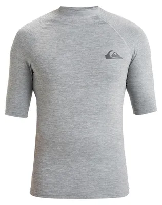 Zdjęcie produktu dla Quiksilver Everyday UPF 50 koszulka z krótkim rękawem, szara, rozmiar L, męska, szara, rozmiar L