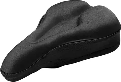 Produktbild von Avizar, Fahrradsattelbezug Universal Gel und Schaum rutschfest, Schwarz