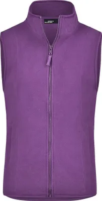 Produktbild von Leichte Weste aus Microfleece purple, Gr. XXL