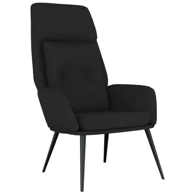 Obrázok produktu pre vidaXL Relaxačné kreslo Black Suede Look