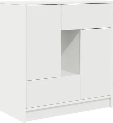 Immagine prodotto di Credenza con Cassetti e Ante Bianco 70,5x34x74,5 cm