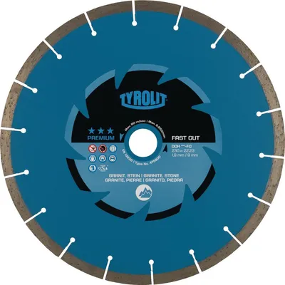 Obrázok produktu pre Diamantový rezací kotúč Premium D.180 mm Otvor 22,23 mm 1,9 mm 7 mm TYROLIT