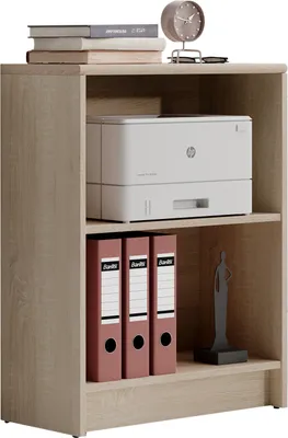 Produktbild von Regal Standregal Bücherregal Beistellregal Holzregal Dekoregal "Lissy I" Sonoma-Eiche