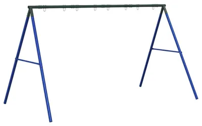 Imagen del producto de Estructura para columpio infantil para exteriores, dimensiones: 341 cm de ancho x 185 cm de alto