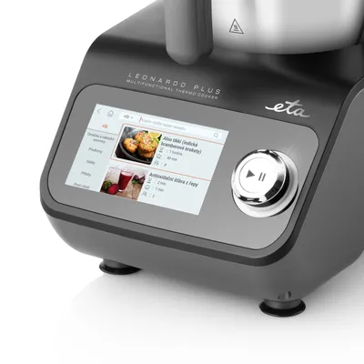 Immagine prodotto di ETA Leonardo Plus I Robot da cucina con funzione di cottura e bilancia I Cottura a vapore I Cottura I 1000 W I Ciotola in acciaio inox da 3,5 litri I Display LCD I Ricette integrate
