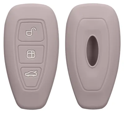 Produktbild von kwmobile Schlüsselhülle für Ford 3-Tasten Autoschlüssel Keyless Go Hülle - Autoschlüssel Schlüssel Hülle aus Silikon - Schlüsselschutz Gehäuse in
