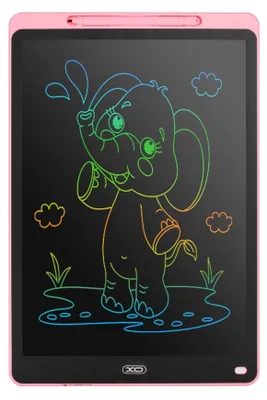 Productafbeelding van XO Grafik tekentablet voor kinderen, LCD, V02, 16 inch, roze