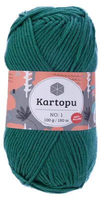 Produktbild von 100g Strickwolle Kartopu NO:1 Polyacryl-Wolle Anti Pilling Effekt