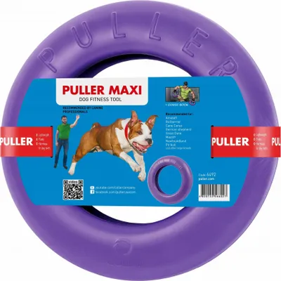 Produktbild von Puller Maxi Hundespielzeug schwebend dicker Ring