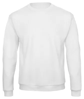 Obrázok produktu pre B&C Uni ID.202 50/50 Mikina FK155 (L) (biela)