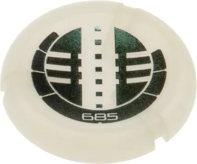 Produktbild von 1x Lego Bionicle Kanoka Disk 5x5 Onu-Metru 685 Glow in the Dark 32171pb115
