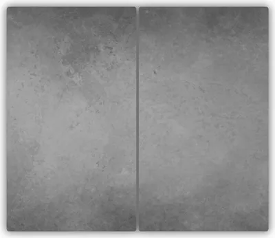 Produktbild von Tulup Glas-Herdabdeckplatte - 2x30x52cm - Glaskeramikkochfeld-Abdeckung Spritzschutz Zweiteilig Beton