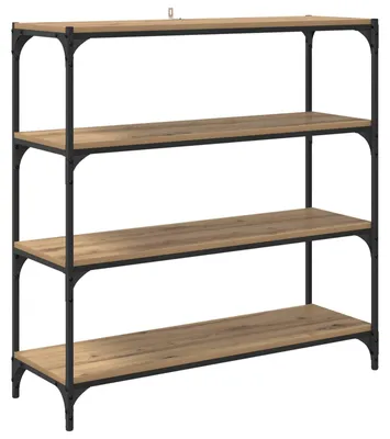 Produktbild von vidaXL Bücherregal Artisan-Eiche 100 x 33 x 100 cm Holzwerkstoff