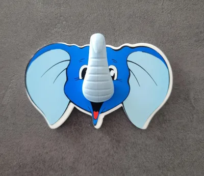 Produktbild von Kinderhaken Klebehaken Wandhaken Elefant selbstklebend Kinderzimmer ohne Bohren