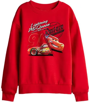 Productafbeelding van Cars - "Rusteze" sweatshirt voor kinderen, model TV30078 (maat 140-146), rood