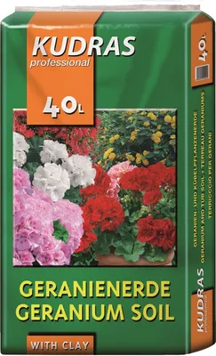 Produktbild von Kudras Balkon Geranien- und Kübelpflanzenerde 160L (2x80L)