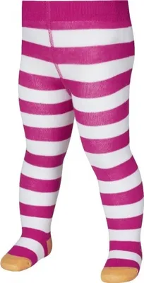 Produktbild von Playshoes Strumpfhose Blockringel pink, in pink/weiß, Größe 98/104