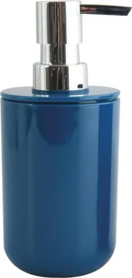 Produktbild von MSV Seifenspender "Inagua" Flüssigseifen-Spender, Fassungsvermögen 7 x 7 x 16 cm - Blau