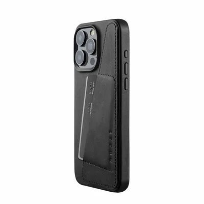 Produktbild von Mujjo Schützhülle Case Cover Handyhülle für iPhone 15 Pro Max Schwarz