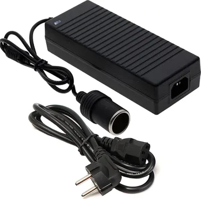Produktbild von O49C 180W KFZ-Netzadapter 230V auf 12V – AC 100–240V auf DC 12V 15A, Auto-Steckdose Ladegerät für KFZ-Geräte