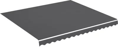 Image de vidaXL Tissu de store anthracite 4x3,5 m