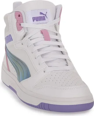 Produktbild von Puma Rebound V6 Mid Schnürstiefel Weiß