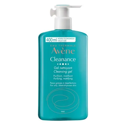 Obrázok produktu pre Avene Cleanance Reinigungsgel, Sprchovací gél, 400 ml, Dospelí, Unisex, Telo a tvár, Pokožka so sklonom k akné