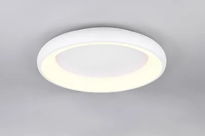 Obrázek produktu pro Trio Leuchten - Moderní stropní svítidlo I stropní lampa I svítidlo I svítidlo bílé 60cm včetně stmívatelné LED - Cardona - kovové kulaté - LED vhodné (nevyměnitelné) LED