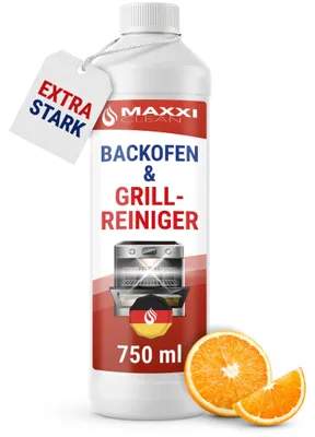 Produktbild von Maxxi Clean 1 x 750 ml Backofen und Grillreiniger Gel Paste I extrastarker selbs