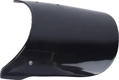 Image de Pare-brise moto, antichoc, support métal-fer, pare-brise, déflecteur de vent, universel pour moto, noir