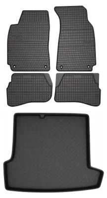 Immagine prodotto di Tappetini gomma SolidPRO + bagagliaio per Volkswagen Passat B5 1996-2001 5 pezzi