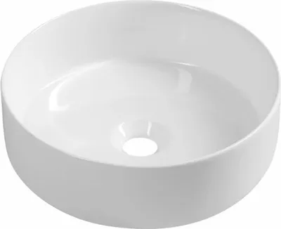 Produktbild von Isvea INFINITY ROUND Aufsatzwaschbecken, Durchmesser 36cm, weiß