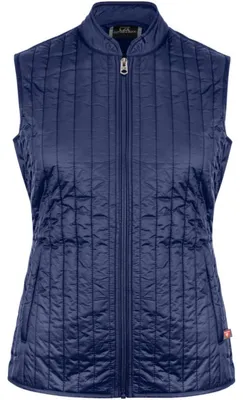 Productafbeelding van Cutter & Buck - "Ozette" damesvest, model ET135 (maat S), donker marineblauw