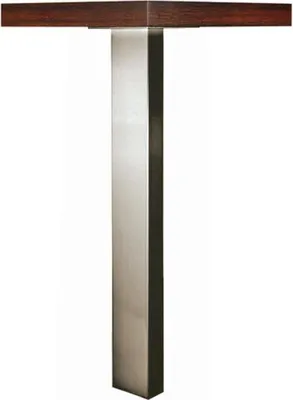 Zdjęcie produktu dla Noga stołu 71 cm, podstawa stołu 10x5 cm, noga podpierająca, maks. obciążenie 150 kg