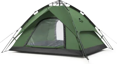 Obrázek produktu pro Naturehike rychlostavitelný automatický stan 3600g zelený - 3 osoby