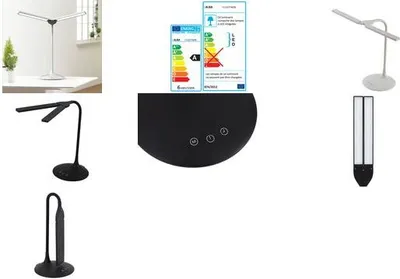 Immagine prodotto di ALBA Lampada da tavolo a LED "LEDTWIN", senza fili, con batteria ricaricabile, bianco